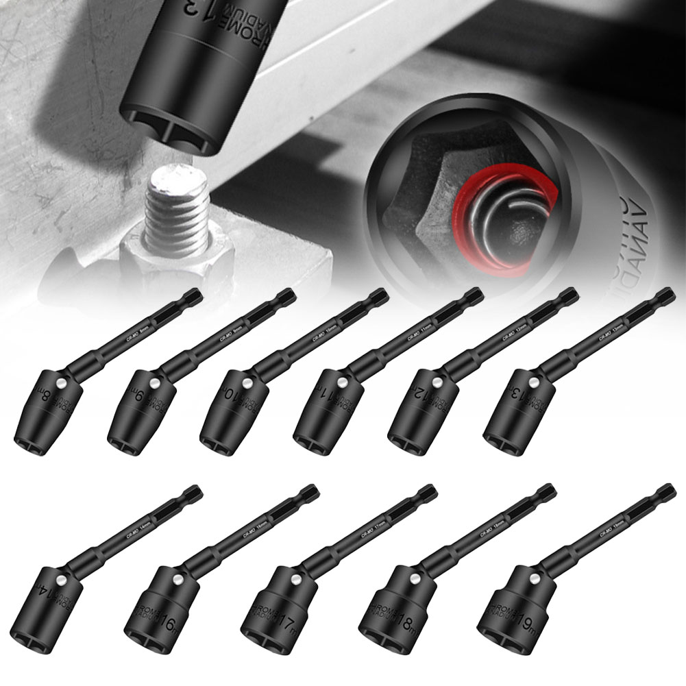 Power Tools Online - 1Pc 100mm Hex Socket H8-H19 360