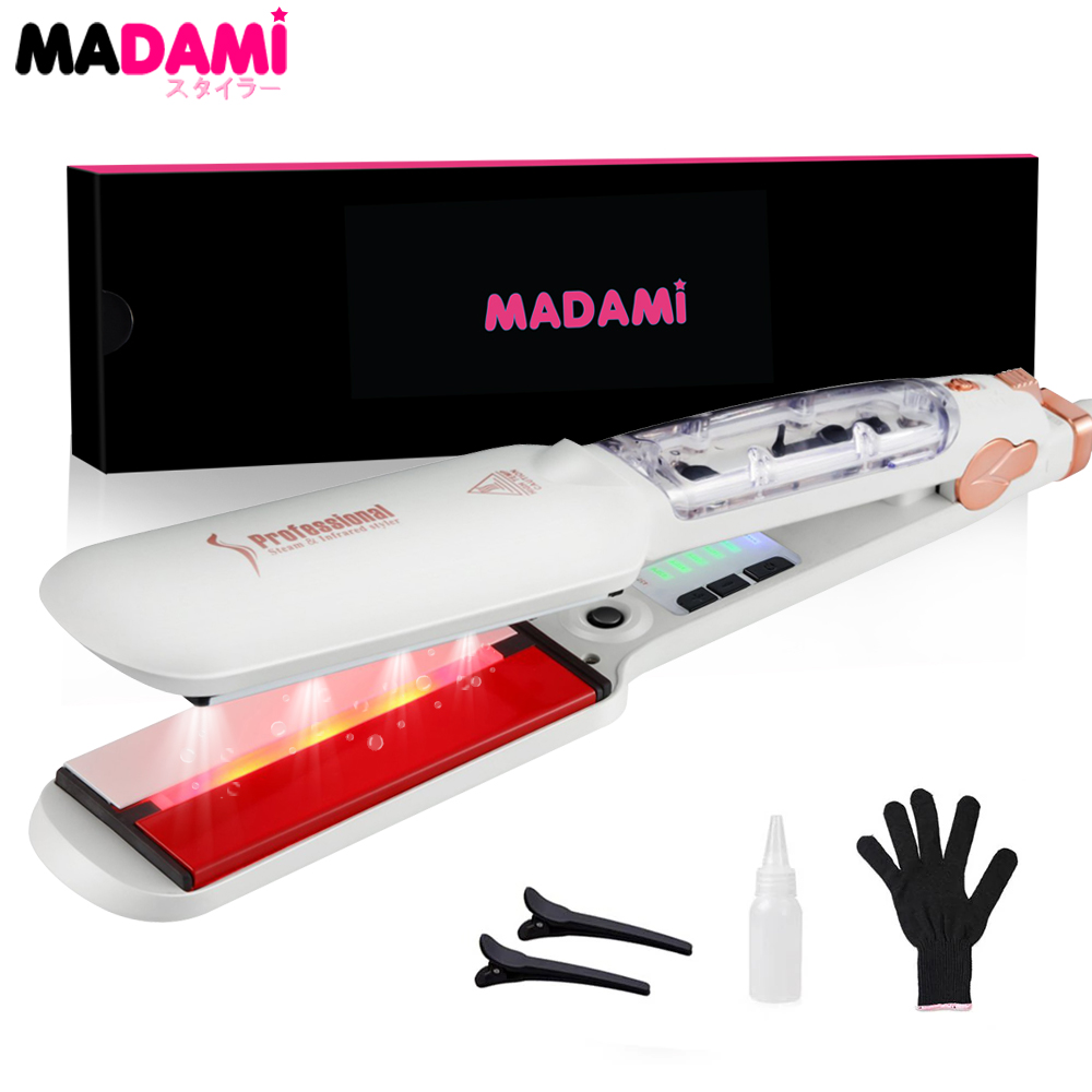 Power Tools Voltage - Steam Hair Straightener with Infrared 2