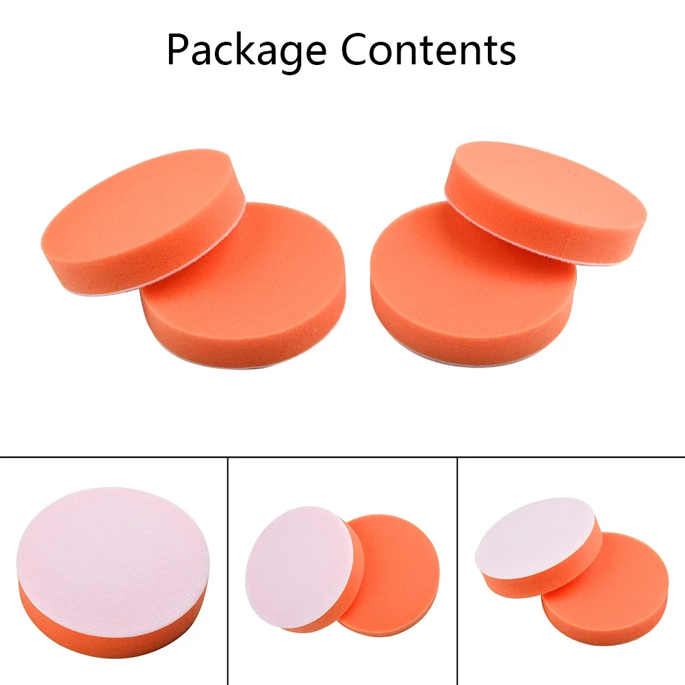 4Pcs 125mm Car Polishing Spong - огляд і ціна Power Tools Orange