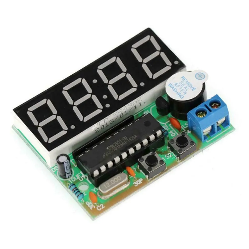 4-bit Digital Clock DIY Solder - огляд і ціна Power Tools Skills