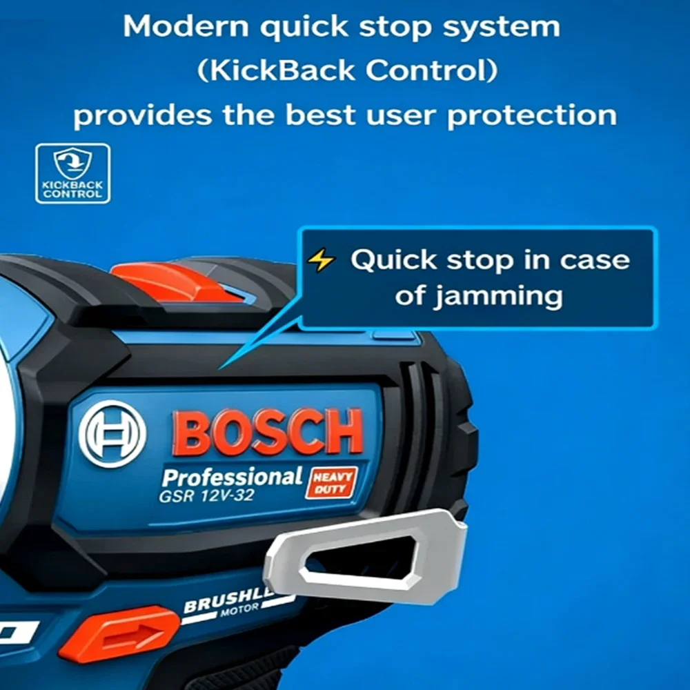 Bosch Professional GSR 12V-32  - огляд і ціна Power Tools Cordless