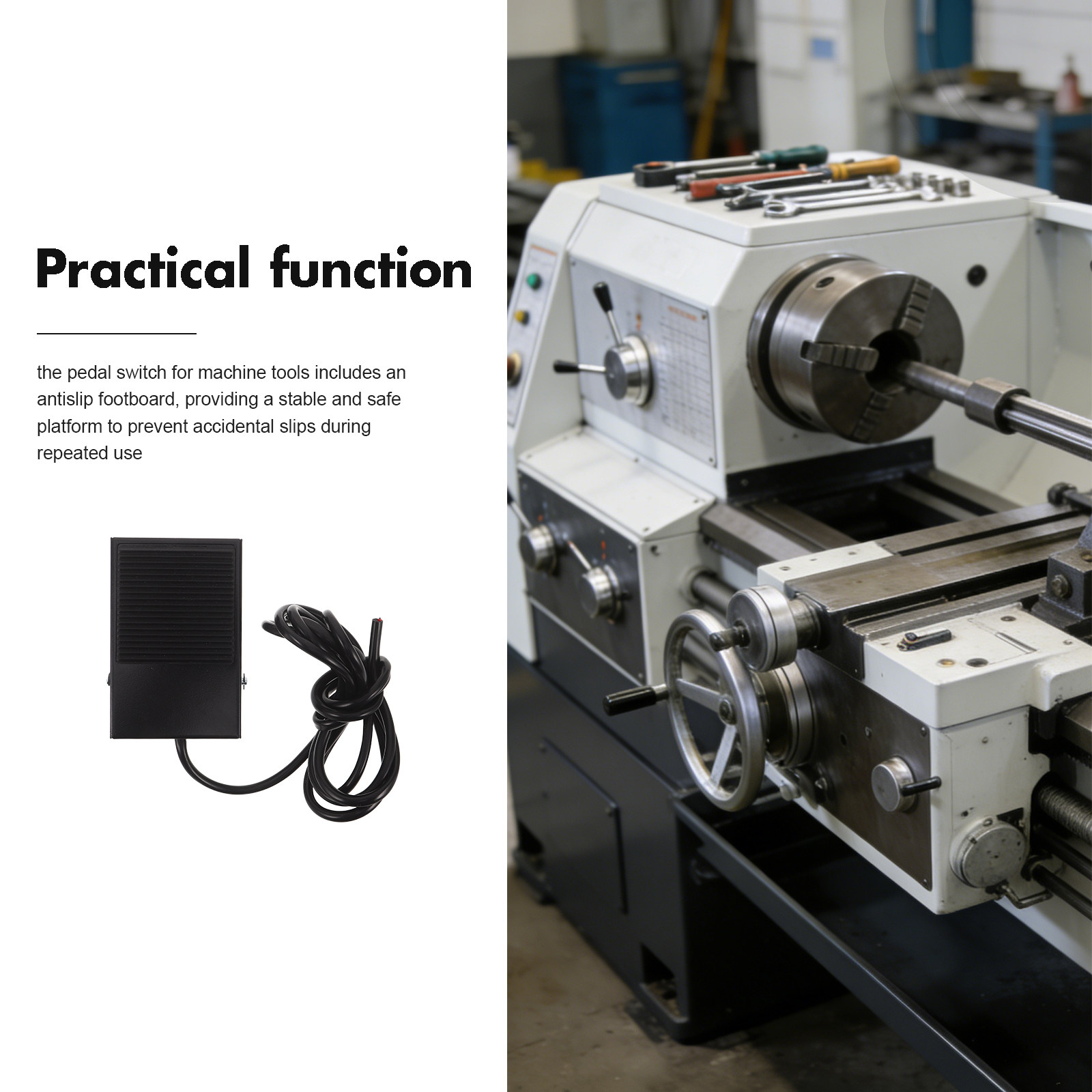 Momentary Foot Pedal Switch fo - огляд і ціна Power Tools Machine