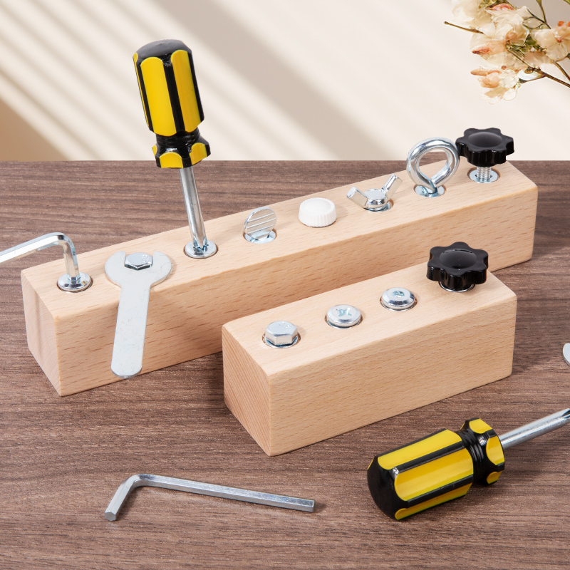 Kids Wooden Screw Nut Disassem - огляд і ціна Power Tools Skills