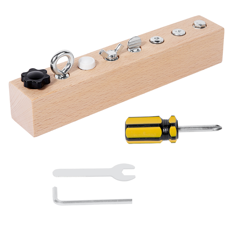 Kids Wooden Screw Nut Disassem - огляд і ціна Power Tools Skills