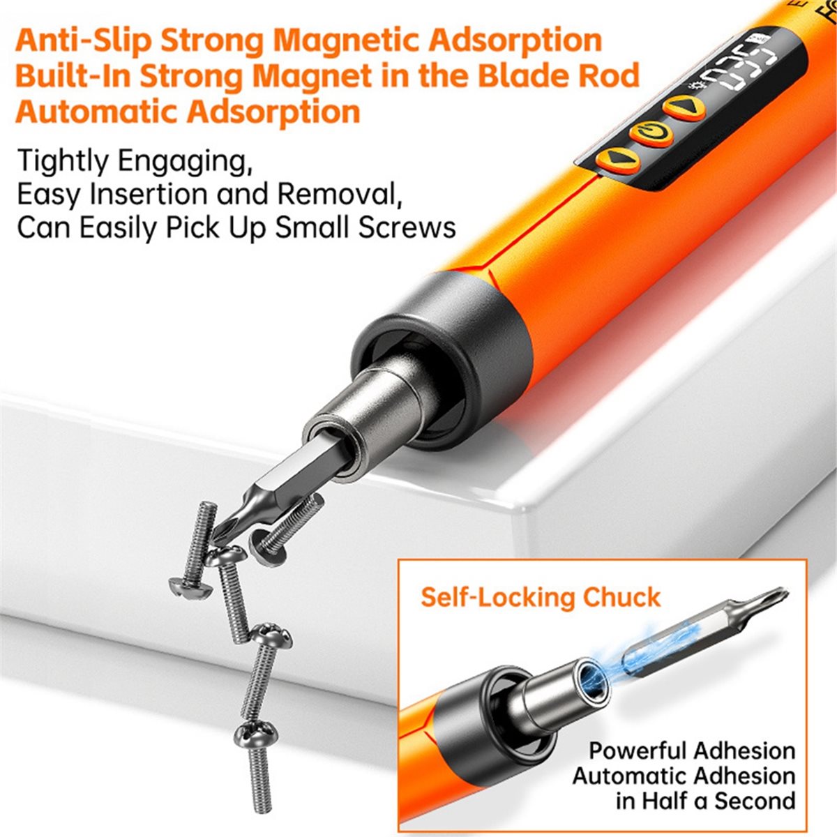 DT81 Electric Screwdriver 47 i - огляд і ціна Power Tools Orange