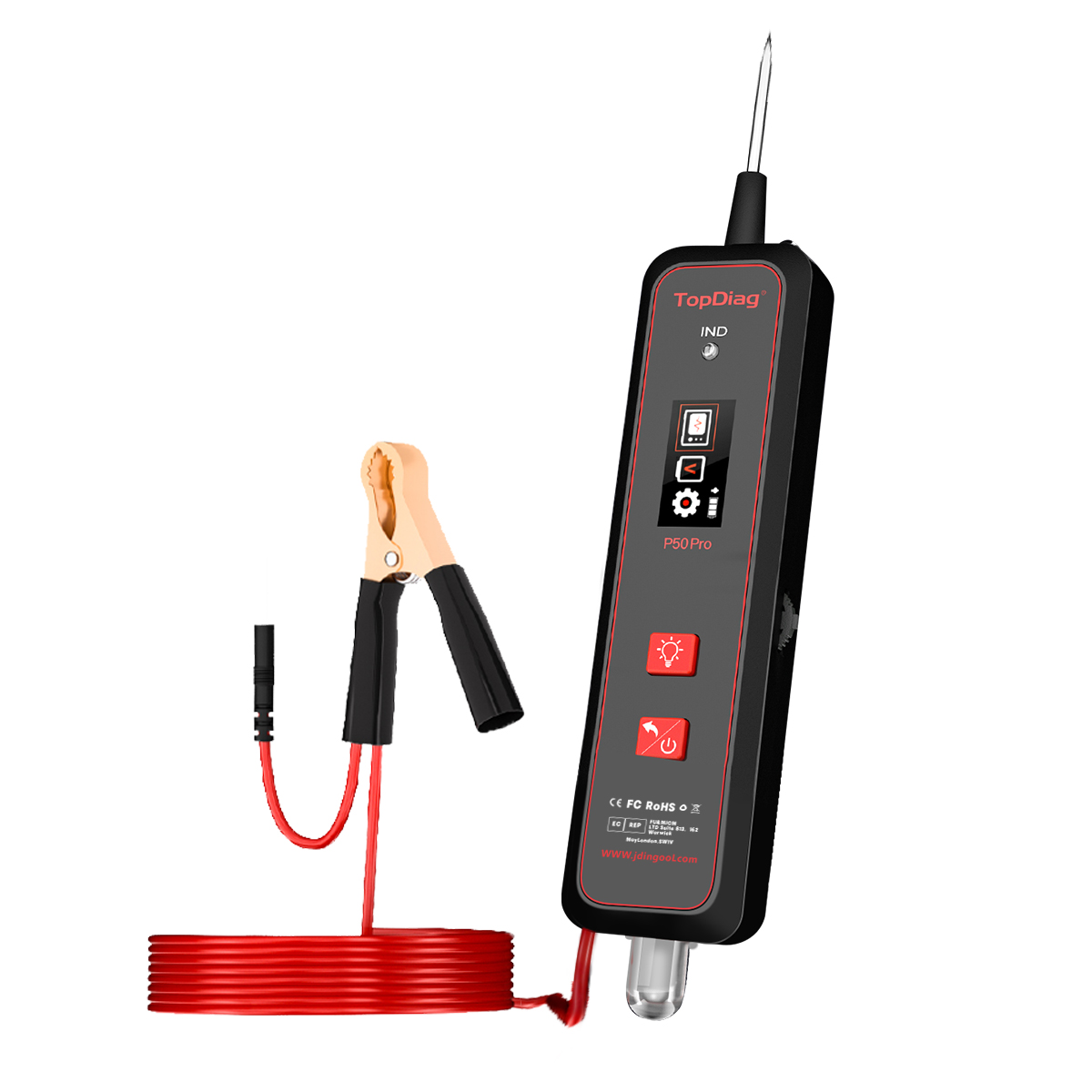 P50 PRO Car Circuit Tester Pow - огляд і ціна Power Tools Voltage