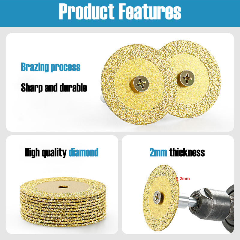40mm Braze Diamond Saw Blade M - огляд і ціна Power Tools Machine