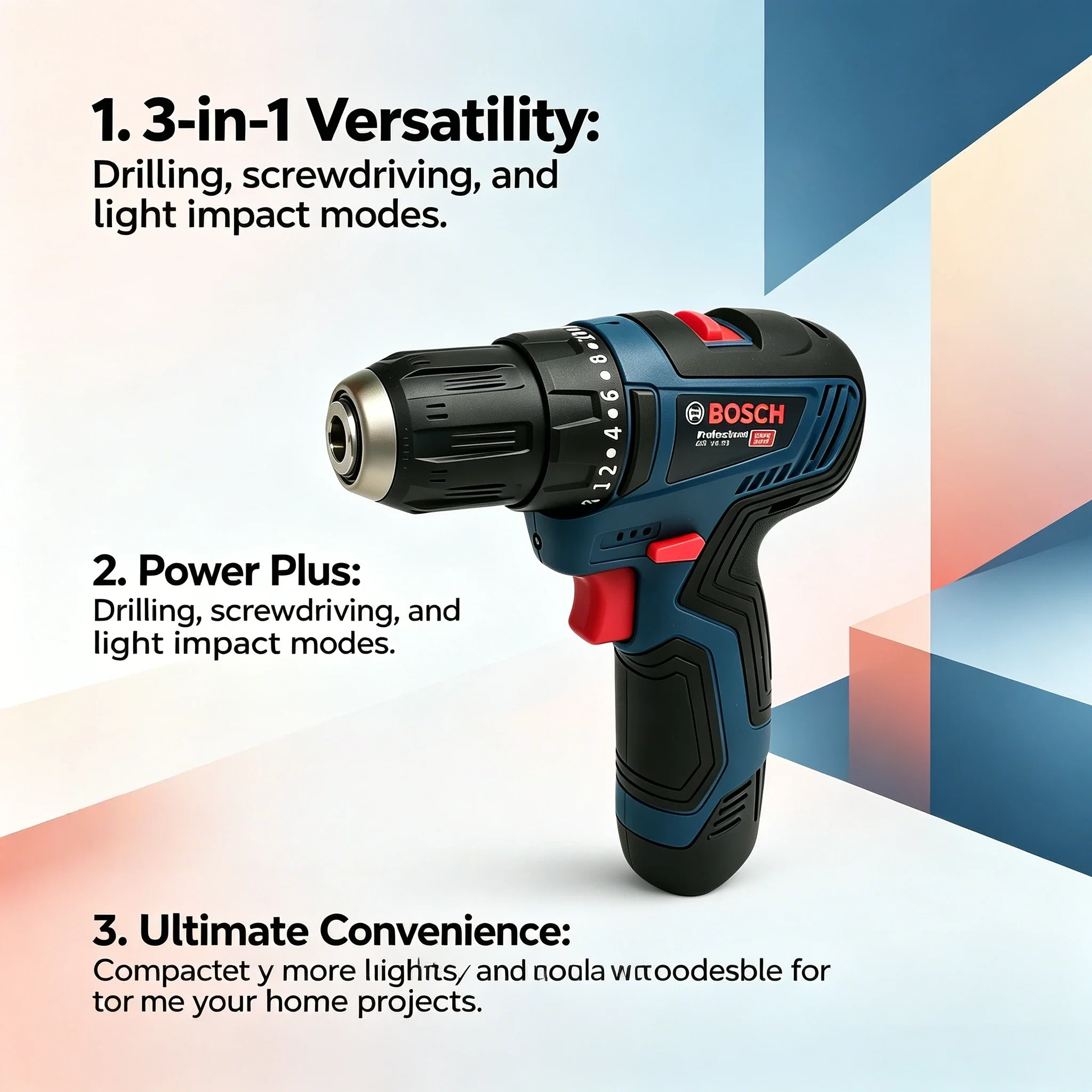 Bosch-GSB 12V-30 Professional  - огляд і ціна Power Tools Cordless