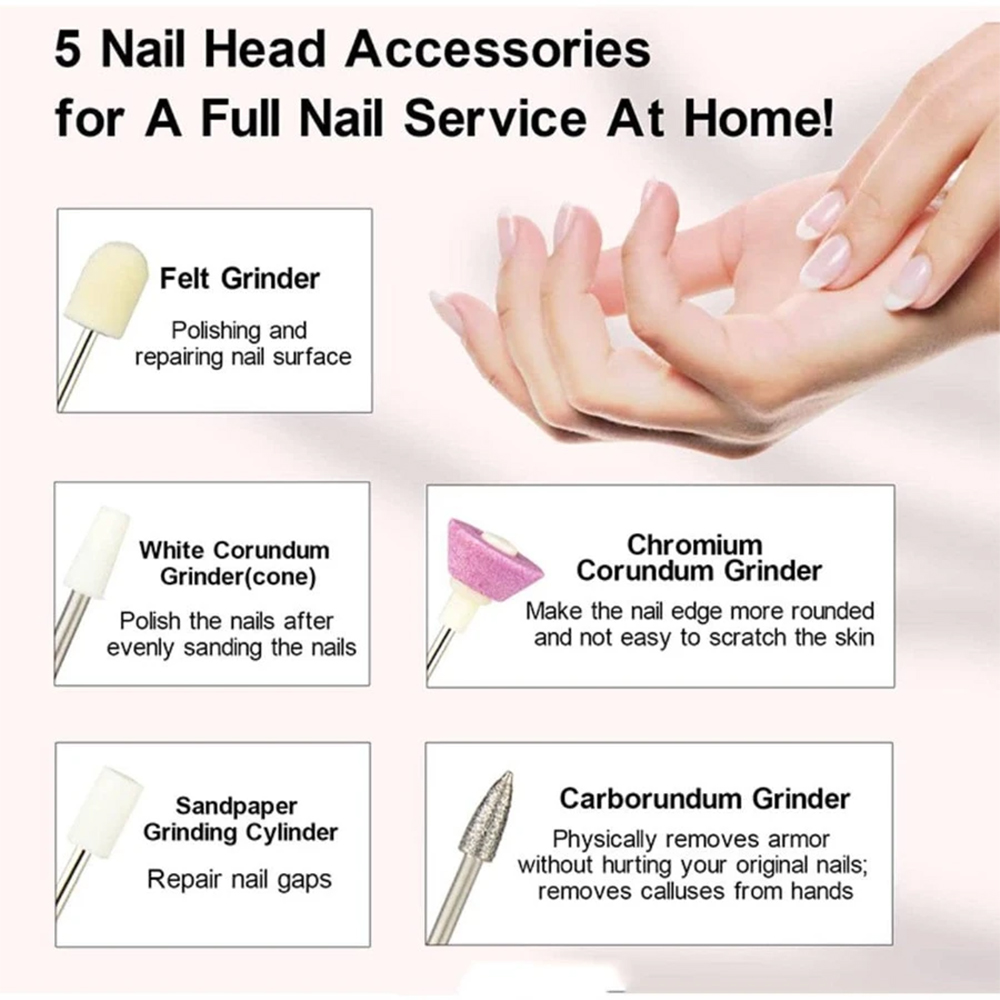 LULAA Portable Manicure Set Fu - огляд і ціна Power Tools Online