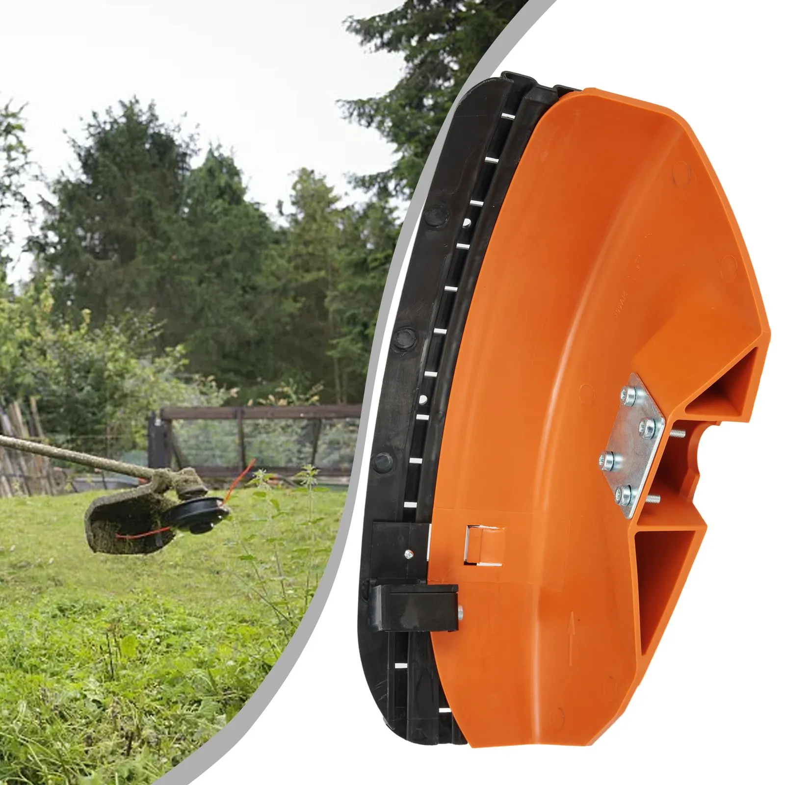 Practical Garden Trimmer Guard - огляд і ціна Power Tools Orange