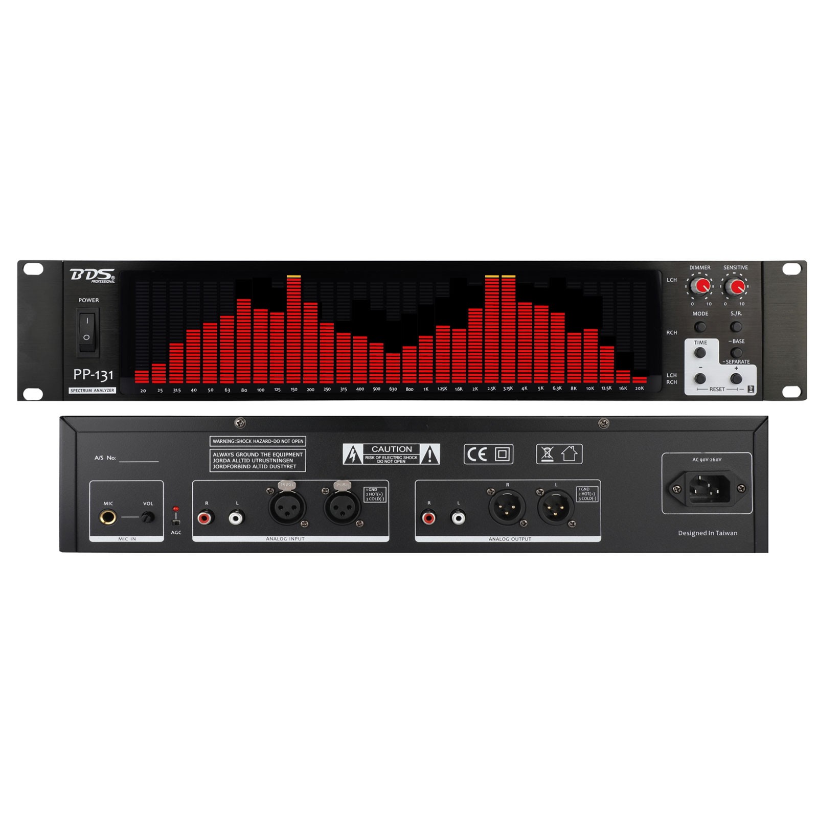 BDS PP-131 Red Audio Spectrum  - огляд і ціна Power Tools Display Rack