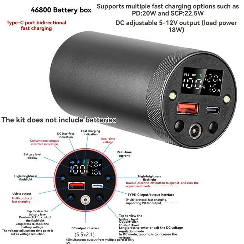 Upgrades 46800 Battery Case Ba - огляд і ціна Power Tools You Need